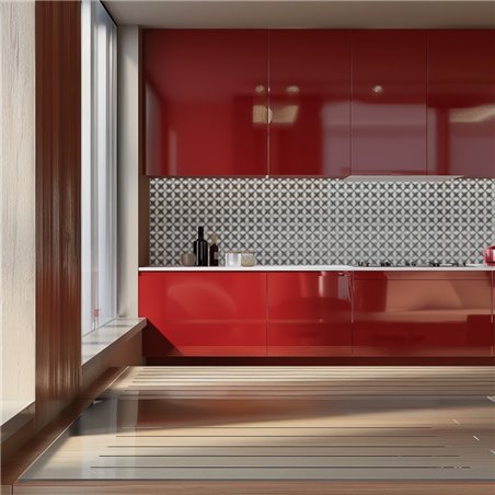 Küchenrückwand Platte 6 mm ESG Fliesenmotive KRWF-13-17