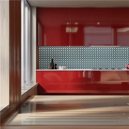 Küchenrückwand Platte 6 mm ESG Fliesenmotive KRWF-13-19