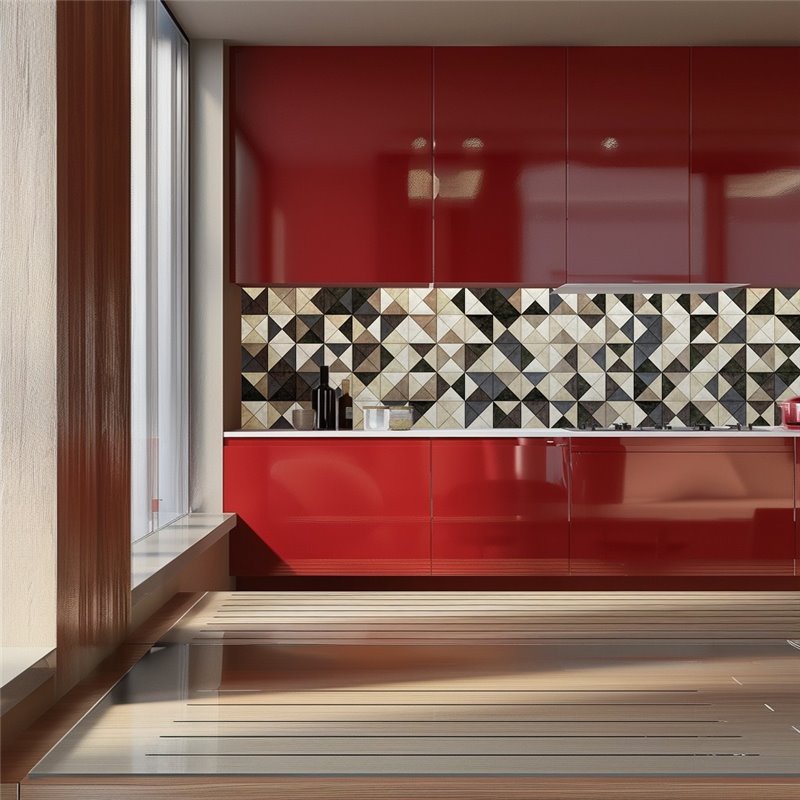 Küchenrückwand Platte 6 mm ESG Fliesenmotive KRWF-19-21
