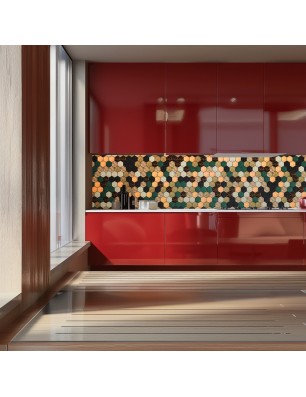 Küchenrückwand Platte 6 mm ESG Fliesenmotive KRWF-30-03