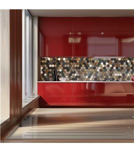 Küchenrückwand Platte 6 mm ESG Fliesenmotive KRWF-30-06