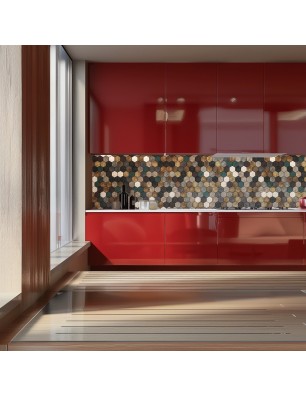 Küchenrückwand Platte 6 mm ESG Fliesenmotive KRWF-30-06