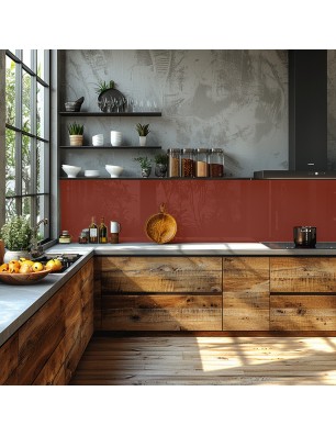 Küchenrückwand Glas 6 mm ESG Ral-Töne KRWR-3004