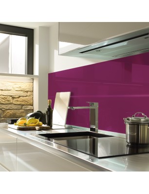 Küchenrückwand Glas 6 mm ESG Ral-Töne KRWR-4004