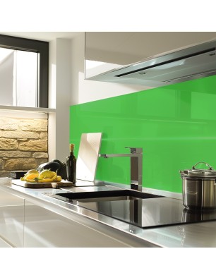 Küchenrückwand Glas 6 mm ESG Ral-Töne KRWR-6018