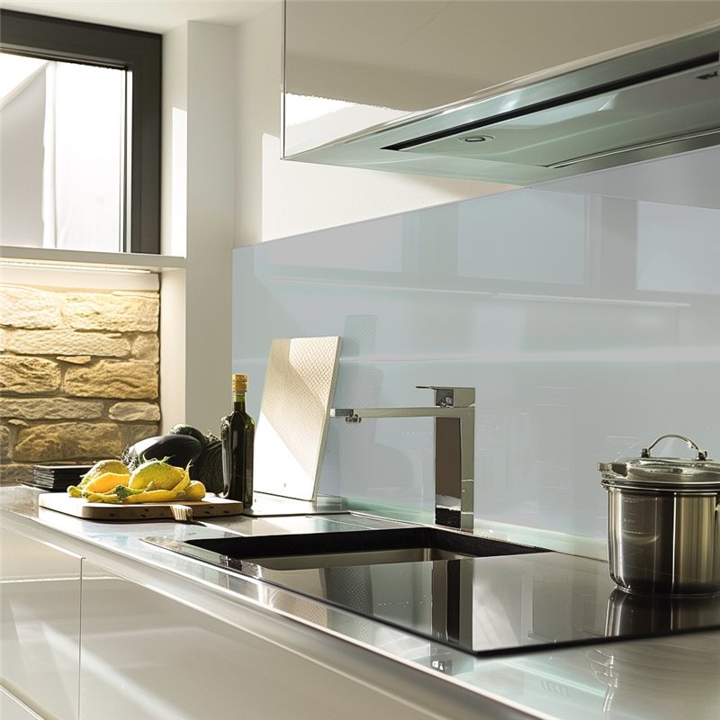 Küchenrückwand Glas 6 mm ESG Ral-Töne KRWR-7004 Küchenrückwand Glas 6 mm ESG Ral-Töne KRWR-7004