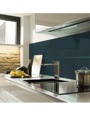 Küchenrückwand Glas 6 mm ESG Ral-Töne KRWR-7016