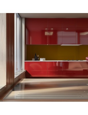 Küchenrückwand Glas 6 mm ESG Ral-Töne KRWR-8014