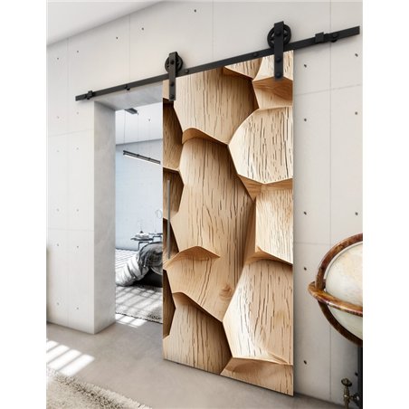Holzschiebetür Barn-Line - Holzkunst Model 1002