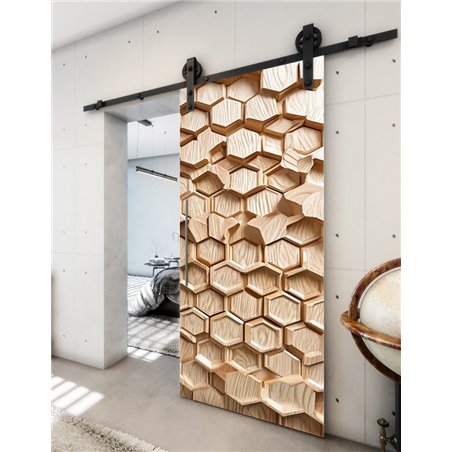 Holzschiebetür Barn-Line - Holzkunst Model 1006