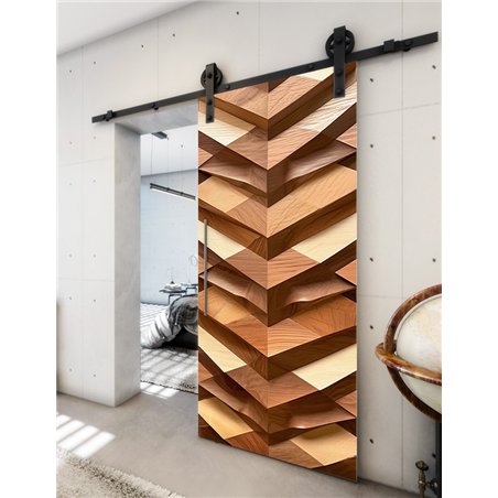 Holzschiebetür Barn-Line - Holzkunst Model 1010