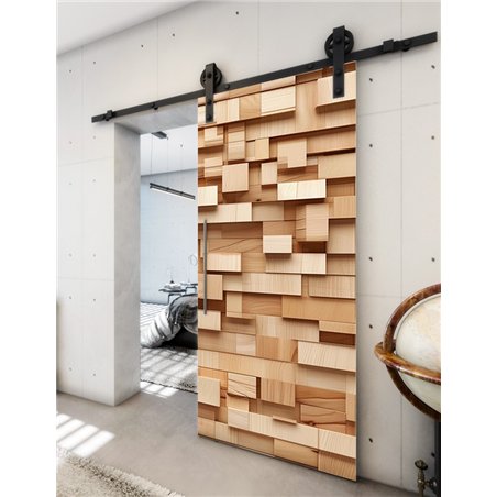 Holzschiebetür Barn-Line - Holzkunst Model 1022