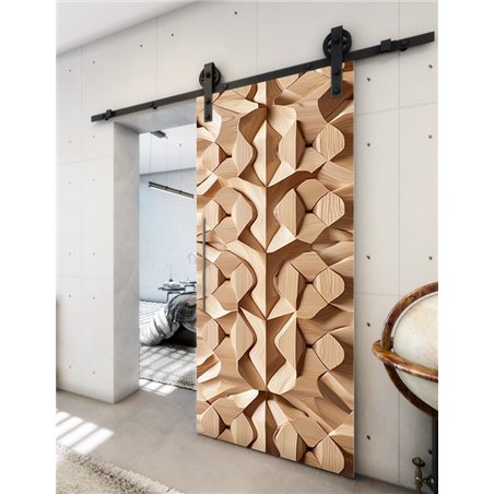 Holzschiebetür Barn-Line - Holzkunst Model 1023