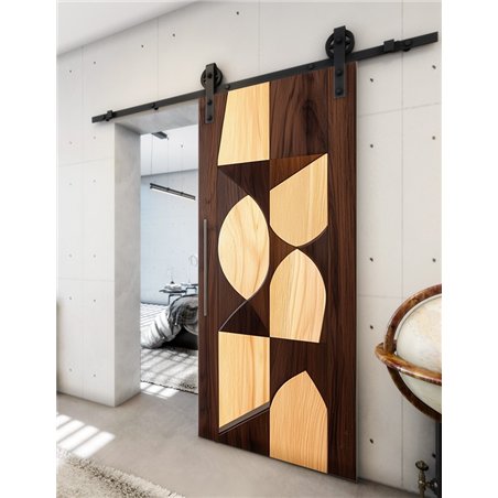 Holzschiebetür Barn-Line - Holzkunst Model 1057