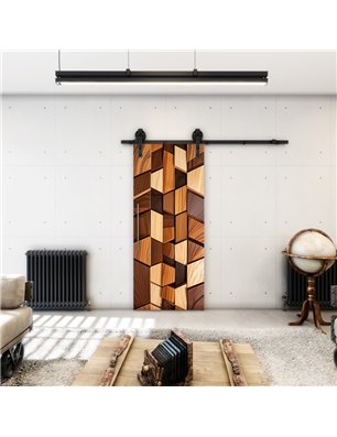 Holzschiebetür Barn-Line - Holzkunst  Model 1059