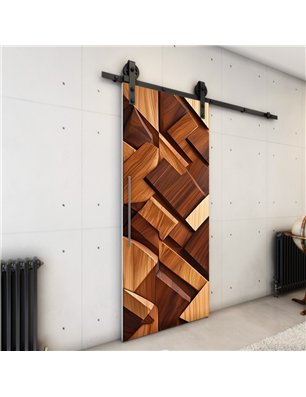 Holzschiebetür Barn-Line - Holzkunst  Model 1075