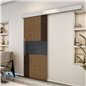 Holzschiebetür Eco-Line - Holz-Mix Model 1027 Holzschiebetür Eco-Line - Holz-Mix Model 1027