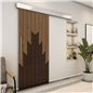Holzschiebetür Eco-Line - Holz-Mix Model 1039 Holzschiebetür Eco-Line - Holz-Mix Model 1039