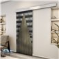 Holzschiebetür Eco-Line - Holz-Mix Model 1052 Holzschiebetür Eco-Line - Holz-Mix Model 1052