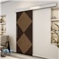 Holzschiebetür Eco-Line - Holz-Mix Model 1054 Holzschiebetür Eco-Line - Holz-Mix Model 1054
