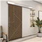 Holzschiebetür Eco-Line - Holz-Mix Model 1058 Holzschiebetür Eco-Line - Holz-Mix Model 1058