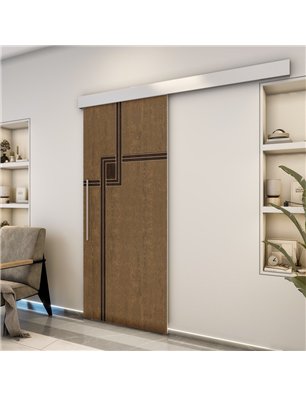 Holzschiebetür Eco-Line - Holz-Mix  Model 1059