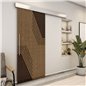 Holzschiebetür Eco-Line - Holz-Mix Model 1060 Holzschiebetür Eco-Line - Holz-Mix Model 1060