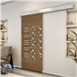 Holzschiebetür Eco-Line - Holz-Mix Model 1061 Holzschiebetür Eco-Line - Holz-Mix Model 1061