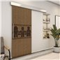 Holzschiebetür Eco-Line - Holz-Mix Model 1063 Holzschiebetür Eco-Line - Holz-Mix Model 1063