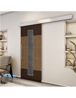 Holzschiebetür Eco-Line - Holz-Mix  Model 1067
