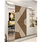 Holzschiebetür Eco-Line - Holz-Mix Model 1075 Holzschiebetür Eco-Line - Holz-Mix Model 1075