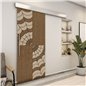 Holzschiebetür Eco-Line - Holz-Mix Model 1076 Holzschiebetür Eco-Line - Holz-Mix Model 1076