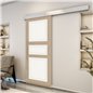 Holzschiebetür Eco-Line - Eiche und Weiss Model 1021 Holzschiebetür Eco-Line - Eiche und Weiss Model 1021
