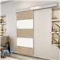 Holzschiebetür Eco-Line - Eiche und Weiss Model 1031 Holzschiebetür Eco-Line - Eiche und Weiss Model 1031