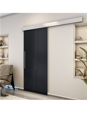 Holzschiebetür Eco-Line - Schwarz  Model 1040