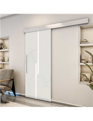 Holzschiebetür Eco-Line - Weiss  Model 1040
