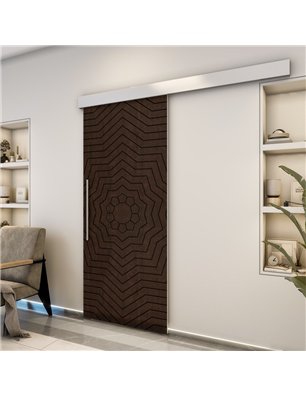 Holzschiebetür Eco-Line - Wenge  Model 1049