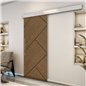 Holzschiebetür Eco-Line - Nussbaum Model 1026 Holzschiebetür Eco-Line - Nussbaum Model 1026