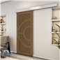 Holzschiebetür Eco-Line - Nussbaum Model 1051 Holzschiebetür Eco-Line - Nussbaum Model 1051