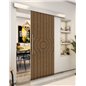 Holzschiebetür Eco-Line - Nussbaum Model 1055 Holzschiebetür Eco-Line - Nussbaum Model 1055