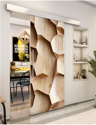 Holzschiebetür Eco-Line - Holzkunst Model 1002