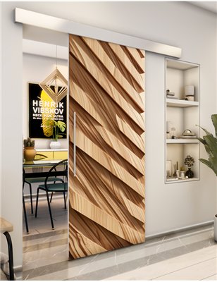 Holzschiebetür Eco-Line - Holzkunst Model 1005