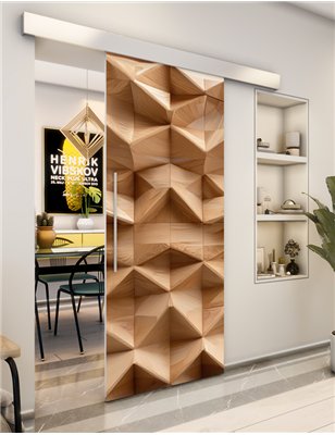 Holzschiebetür Eco-Line - Holzkunst Model 1007