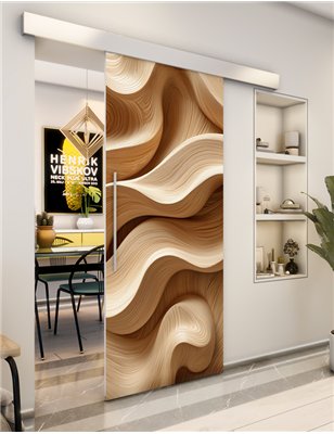 Holzschiebetür Eco-Line - Holzkunst Model 1008