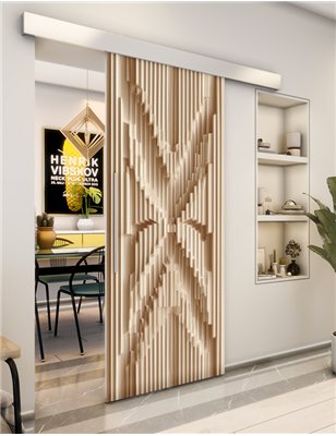 Holzschiebetür Eco-Line - Holzkunst Model 1009