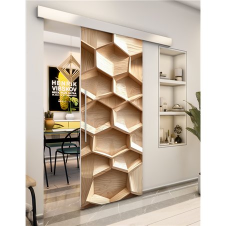 Holzschiebetür Eco-Line - Holzkunst Model 1013
