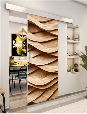 Holzschiebetür Eco-Line - Holzkunst Model 1014