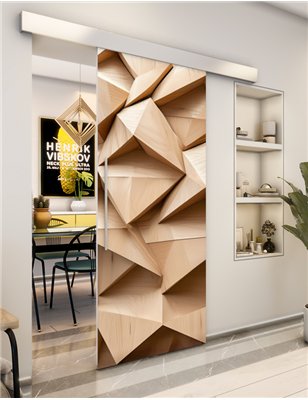 Holzschiebetür Eco-Line - Holzkunst Model 1015