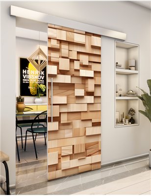 Holzschiebetür Eco-Line - Holzkunst Model 1022