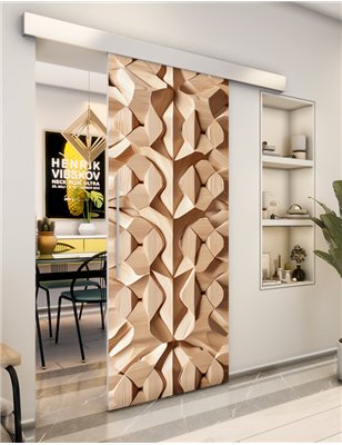 Holzschiebetür Eco-Line - Holzkunst Model 1023